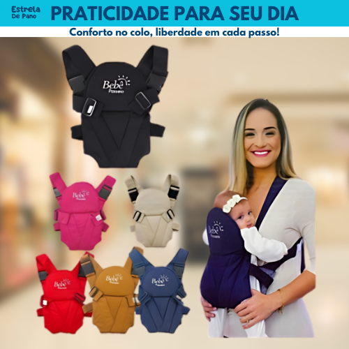 Canguru Confort Baby - Segurança e Conforto para Você e Seu Bebê!